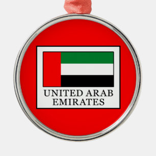 United Arab Emirates Metal Ornament