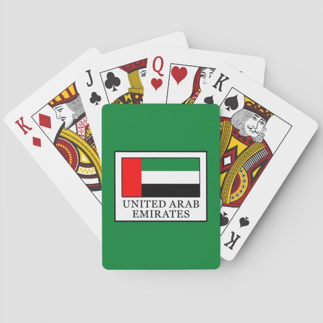 United Arab Emirates Playing Cards (Back)