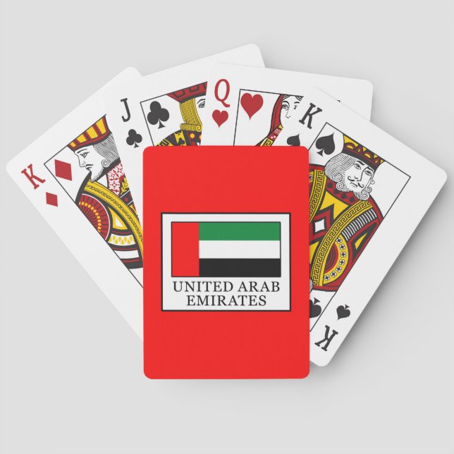 United Arab Emirates Playing Cards (Back)