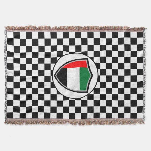 United Arab Emirates Throw Blanket (Front)