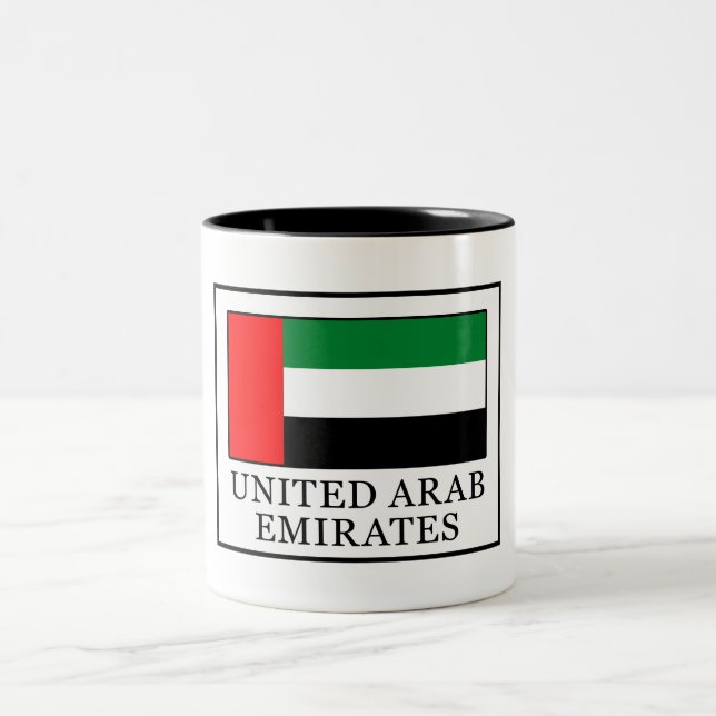 United Arab Emirates Two-Tone Coffee Mug (Center)