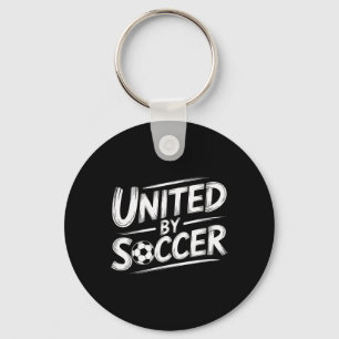 United By Soccer Multicultural Fan _2 Key Ring