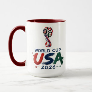United by the Game: 2026 Soccer Celebration Design Mug