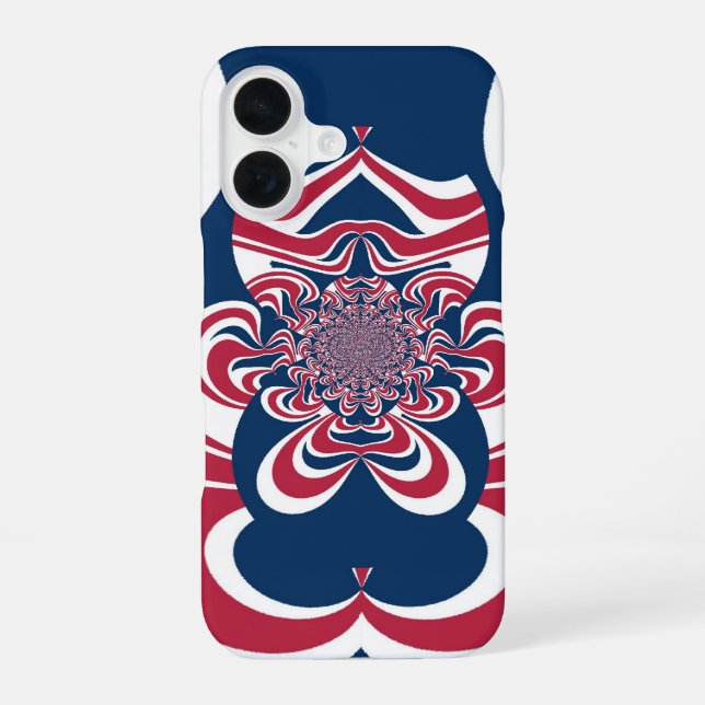 United Colours: Colourful Global Pattern Design iPhone 16 Case (Back)