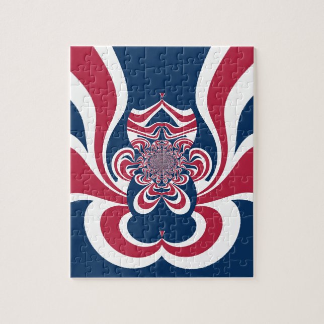 United Colours: Colourful Global Pattern Jigsaw Puzzle (Vertical)