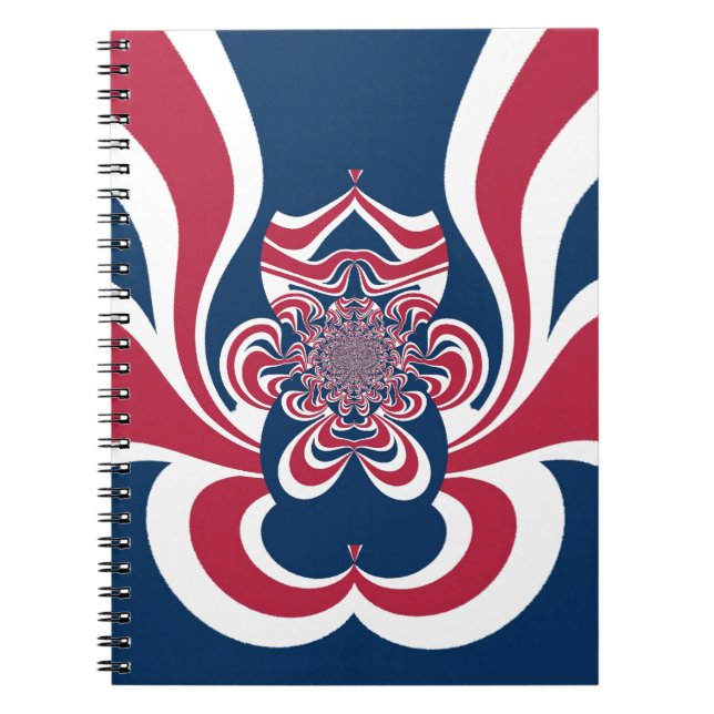 United Colours: Colourful Global Pattern Notebook (Front)