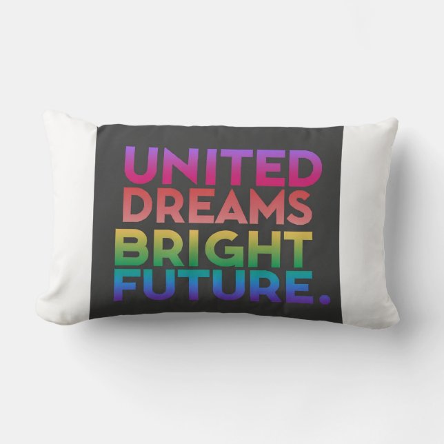 United colours lumbar cushion (Front)