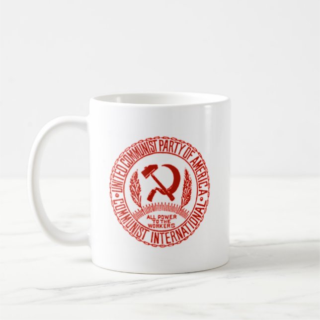 United Communist Party of America Coffee Mug (Left)