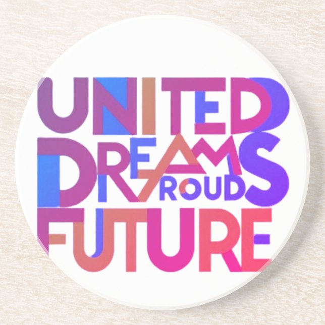United dreams roud future coaster (Front)
