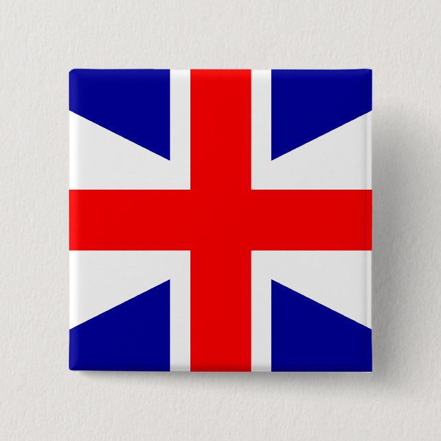 United Empire Loyalists flag 15 Cm Square Badge (Front)