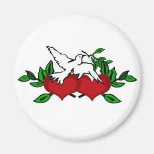 United Hearts Magnet