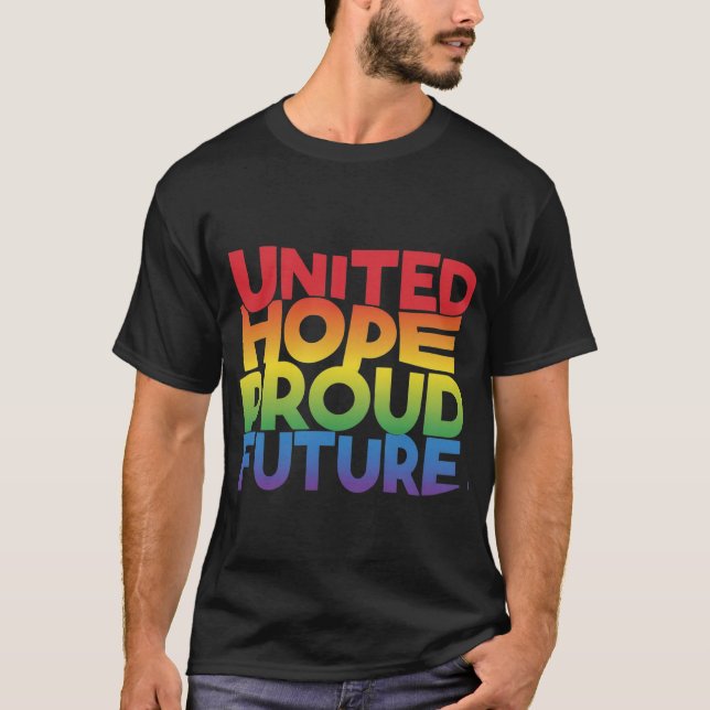 United hope proud future T-Shirt (Front)