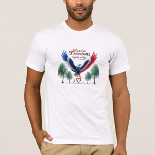 United in Freedom – Eagle Heartbeat Edition T-Shirt