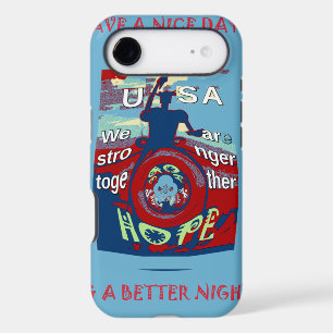 United in Hope: Stronger Together - USA Art Print