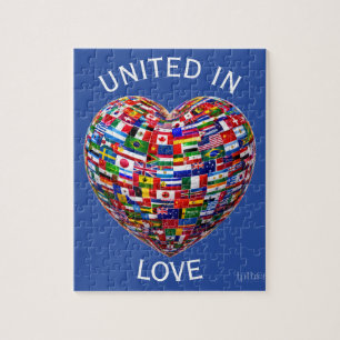 UNITED IN LOVE: HEART OF HUMANITY PUZZLE