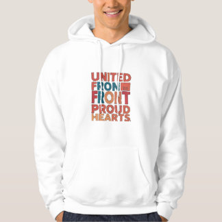 United in purpose, bound by heart hoodie