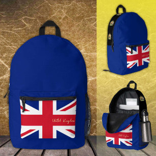 United Kingdom, backpack, British Flag / patriotic Printed Backpack