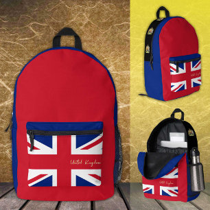 United Kingdom, backpack, British Flag /Union Jack Printed Backpack