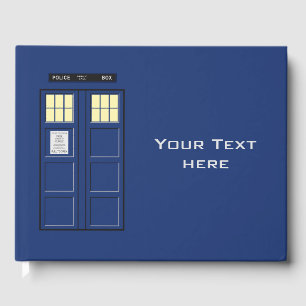United Kingdom - Blue Police Public Call Box 1 Guest Book