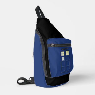 United Kingdom - Blue Police Public Call Box 1 Sling Bag