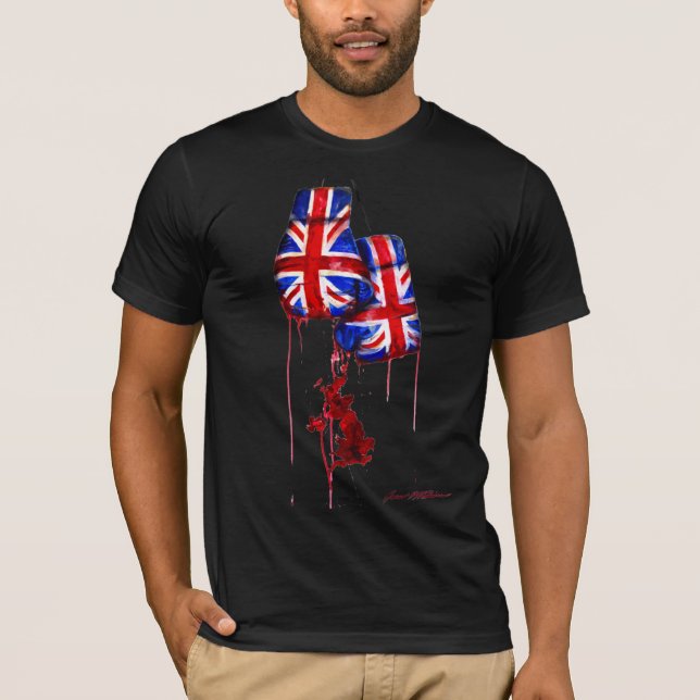 United Kingdom Boxing T-Shirt (Front)