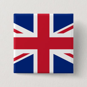 United Kingdom (British) Flag 15 Cm Square Badge
