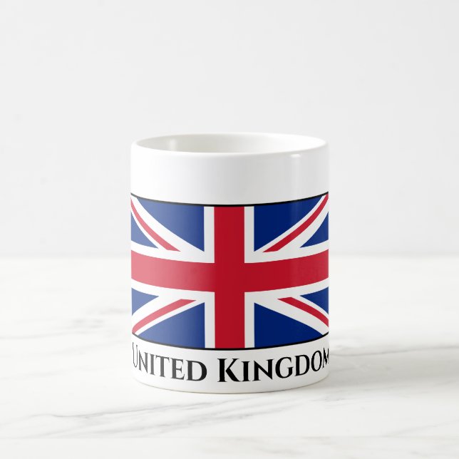 United Kingdom (British) Flag Coffee Mug (Center)