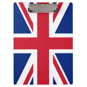 United Kingdom (British Flag) (Union Jack) (UK) GB Clipboard