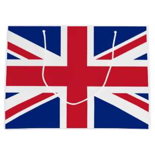 United Kingdom (British Flag) (Union Jack) (UK) GB Large Gift Bag