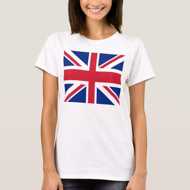 United Kingdom/British (Union Jack) Flag T-shirt (Front)