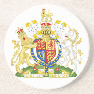 United Kingdom Coat of Arms Coaster