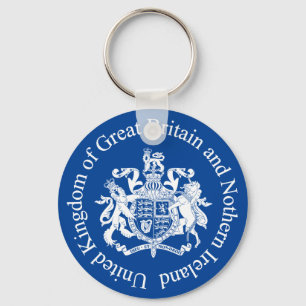 United Kingdom coat of arms Key Ring