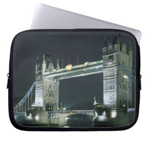 United Kingdom, England, London, Tower Bridge. Laptop Sleeve