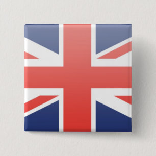 United Kingdom Flag 15 Cm Square Badge