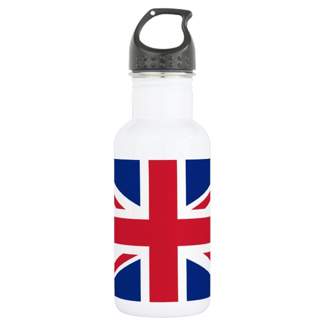 United Kingdom flag 532 Ml Water Bottle (Front)