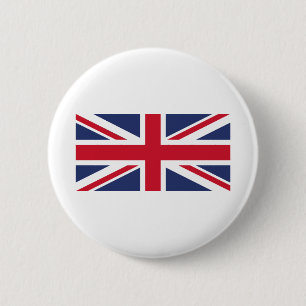 United Kingdom Flag 6 Cm Round Badge