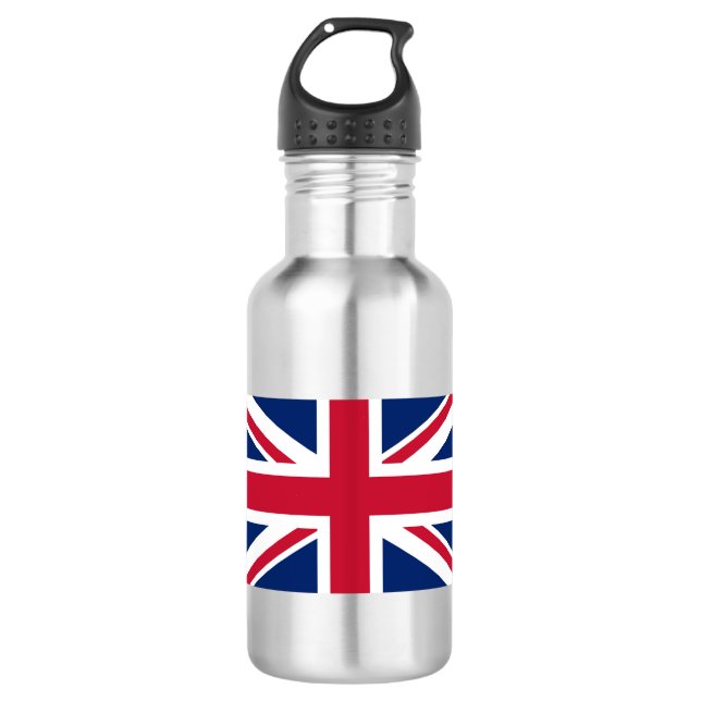 United Kingdom Flag 710 Ml Water Bottle (Front)