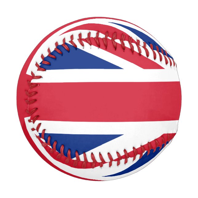 United Kingdom flag Baseball (Front Left)