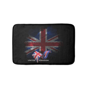 United Kingdom Flag Bath Mat