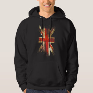 United Kingdom Flag British Union Jack Uk Flags Me Hoodie