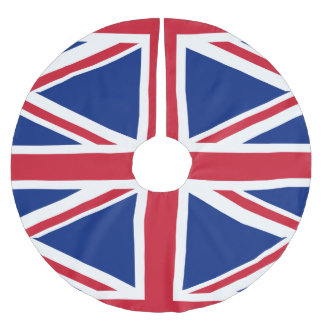 United Kingdom flag Brushed Polyester Tree Skirt
