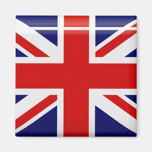 United Kingdom Flag Button Magnet