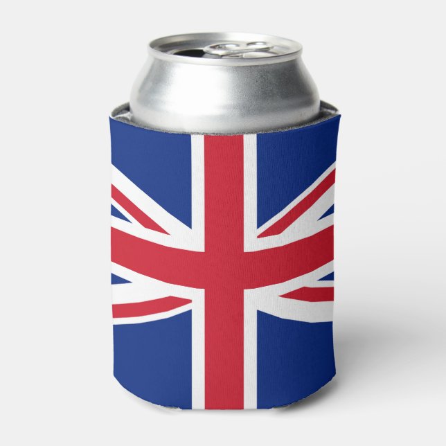 United Kingdom flag Can Cooler (Can Front)