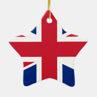 United Kingdom flag Ceramic Tree Decoration