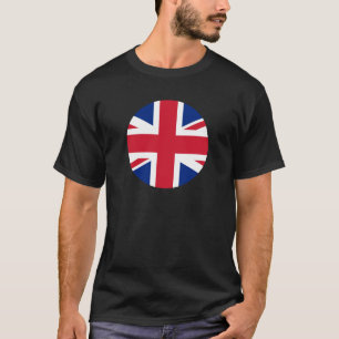 United Kingdom Flag Circle The MUSEUM Zazzle T-Shirt