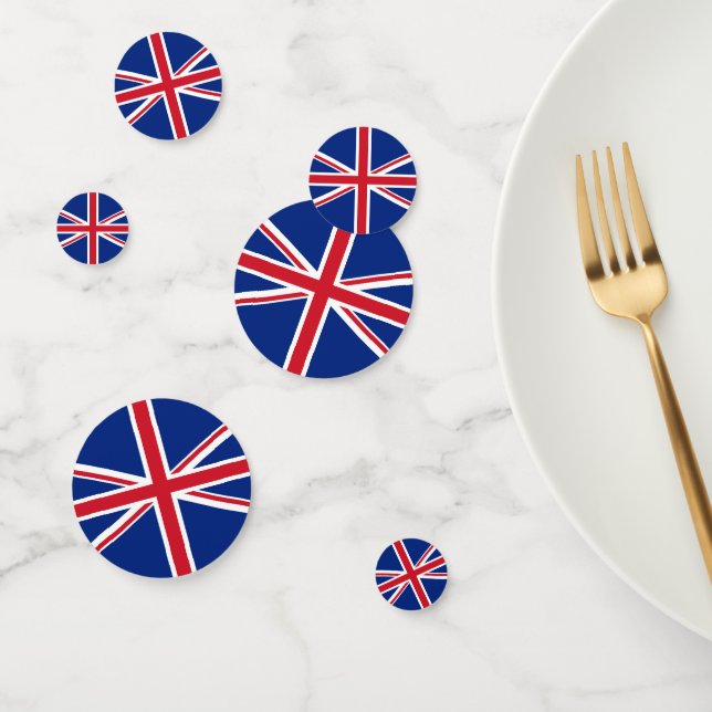 United Kingdom flag Confetti (Group)