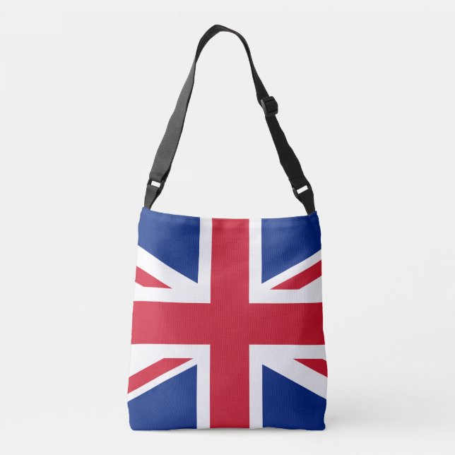 United Kingdom Flag Crossbody Bag (Back)