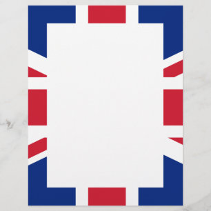 United Kingdom flag Customised Letterhead