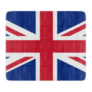 United Kingdom flag Cutting Board