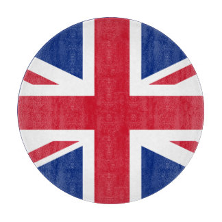 United Kingdom flag Cutting Board